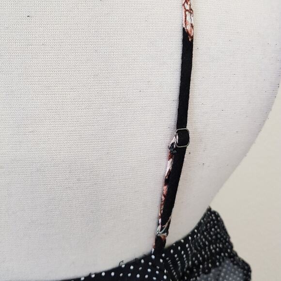 Lulu's Ruffled Around The Edges Floral Mini Dress / Tunic Top S - Picture 5 of 11